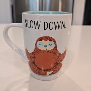 "Slow Down" Sloth Yoga Mug